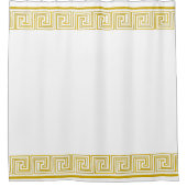 Rideaux De Douche Conception de la Frieze Gold Grecian (Devant)