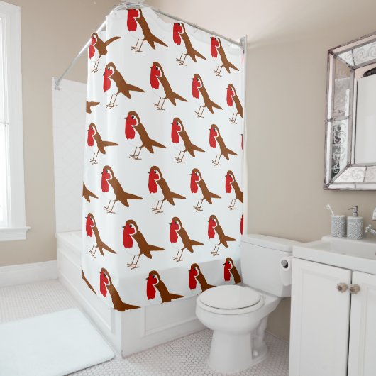 Rideaux De Douche Conception de Robin Bird (En situation)
