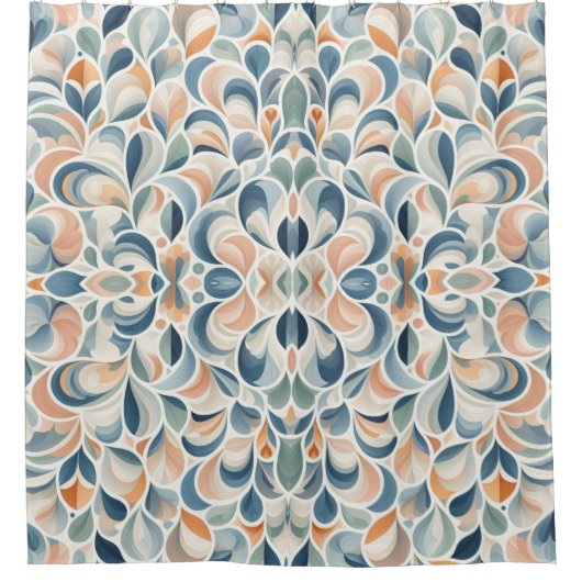 Rideaux De Douche Conception demi-cercle (Devant)