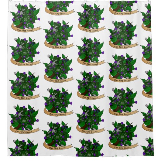 Rideaux De Douche Conception des dés des Rangers (Devant)