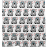Rideaux De Douche Conception d'ours koala (Devant)
