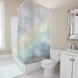 Rideaux De Douche Conception florale en pastel de mandala