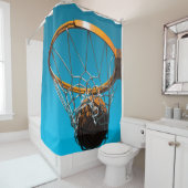 Rideaux De Douche Conception géniale de basket-ball (En situation)