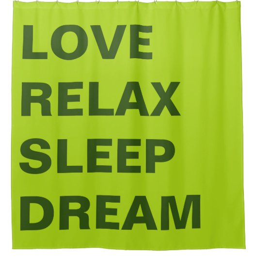 Rideaux De Douche Conception simple "rectangle vert ressort" (Devant)