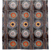 Rideaux De Douche Conception tribale africaine (Devant)