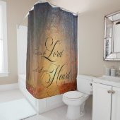 Rideaux De Douche Confiance dans les arbres d'automne du Seigneur (En situation)