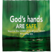 Rideaux De Douche CONFIANCE DANS L'Éternel chrétien (Devant)