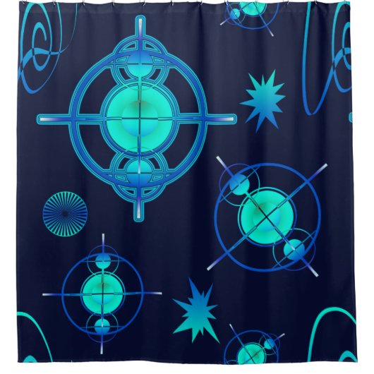 Rideaux De Douche Connected Minds Pattern (Devant)