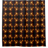 Rideaux De Douche Connexion intime Art Abstrait (Devant)