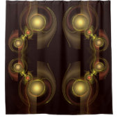 Rideaux De Douche Connexion intime Art Abstrait (Devant)