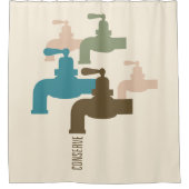 Rideaux De Douche Conservez le robinet d'eau (Devant)