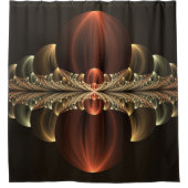 Rideaux De Douche Construction d'Imaginaires Art Fractal Abstrait br (Devant)