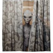Rideaux De Douche Consulter un Alien Boo (Devant)