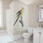 Rideaux De Douche Conure soleil ou Aratinga solstitialis (En situation)