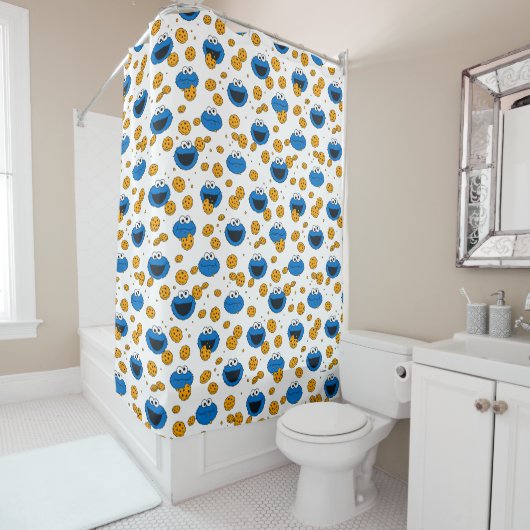 Rideaux De Douche Cookie Monster | C est pour motif de cookie (En situation)