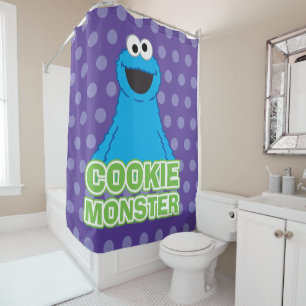 Rideaux De Douche Cookie Monster Character Art