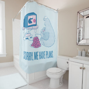 Rideaux De Douche Cookie Monster Désolé, J'Ai Des Plans