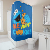 Rideaux De Douche Cookie Wants Cookie (En situation)