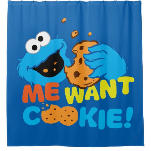 Rideaux De Douche Cookie Wants Cookie (Devant)
