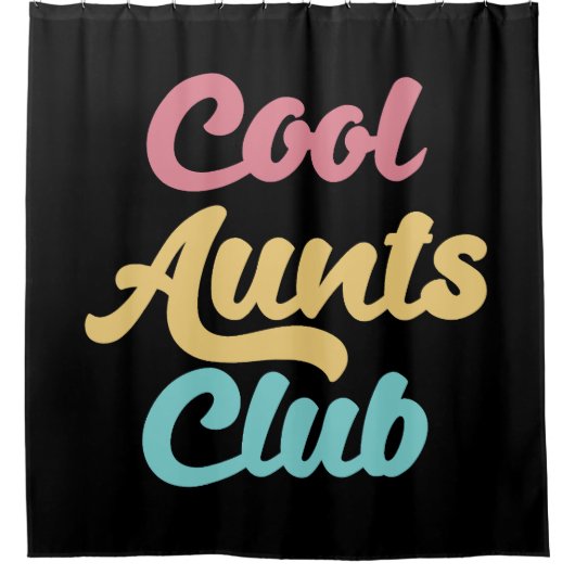 Rideaux De Douche Cool Aunts Club II (Devant)