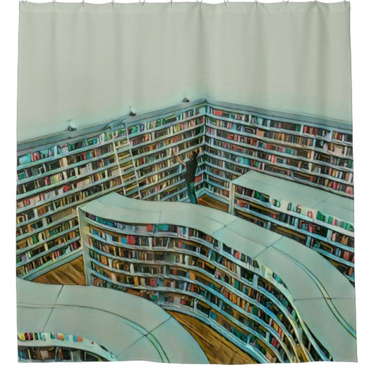Rideaux De Douche Cool lecture amant cadeau (Devant)