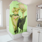 Rideaux De Douche Copie de zantedeschias (En situation)