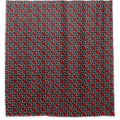 Rideaux De Douche Coquelicot sur fleurs de Goth (Devant)