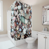 Rideaux De Douche Coques (En situation)