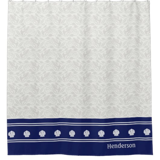 Rideaux De Douche Coques marines (Devant)