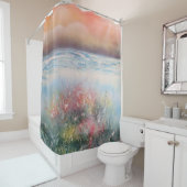 Rideaux De Douche Corail Reef (En situation)