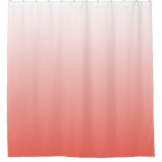Rideaux De Douche Corail vivant OMBRE (Devant)