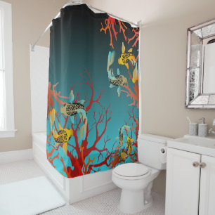 Rideaux De Douche Coralli e carpe, La nature est magique