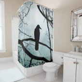 Rideaux De Douche corbeau 77 corbeaux (En situation)