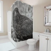 Rideaux De Douche Corbeau P9239 (En situation)