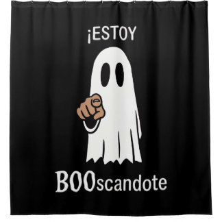 Rideaux De Douche cortina hallowen estoy booscandote