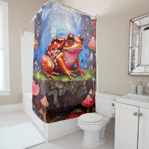 Rideaux De Douche Costa Rica Poison Dart Grenouille rideaux douche