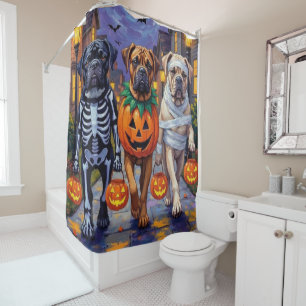 Rideaux De Douche Costumes de Halloween pour Bullmastiff allant cher