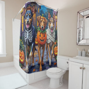 Rideaux De Douche Costumes d'Halloween de Wolfhound