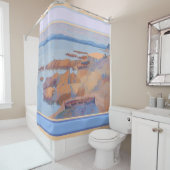 Rideaux De Douche "Côte près d'Antibes" Henri Cross (En situation)