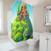 Rideaux De Douche Cottage (En situation)