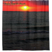 Rideaux De Douche Couché de soleil de Floride (Devant)