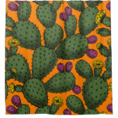 Rideaux De Douche coucher de soleil du désert (Devant)