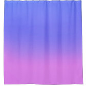 Rideaux De Douche Coucher de soleil Ombre rose et violet (Devant)