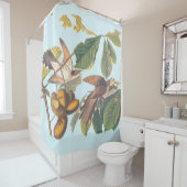 Rideaux De Douche Coucou à bec jaune Audubon (En situation)