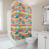 Rideaux De Douche Couleur (En situation)