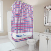 Rideaux De Douche Couleur bisexuelle sous-estimée Tatterall (En situation)