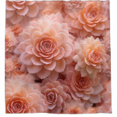 Rideaux De Douche Couleur de broyage d'abricot de l'année 2024 (Devant)