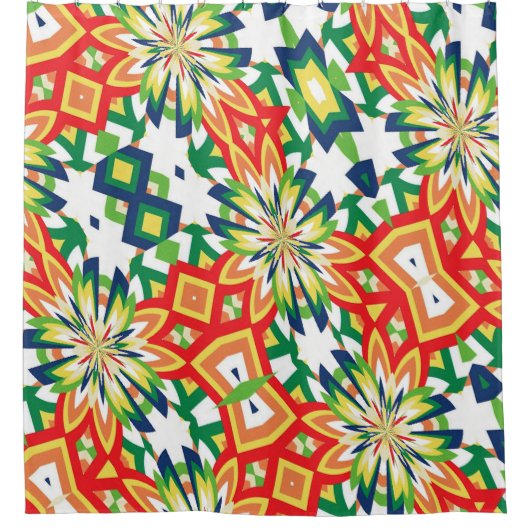 Rideaux De Douche Couleur éclatée (Devant)