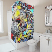 Rideaux De Douche Couleur - Otter (En situation)