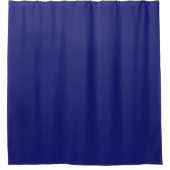 Rideaux De Douche Couleur solide moderne bleu nuit (Devant)